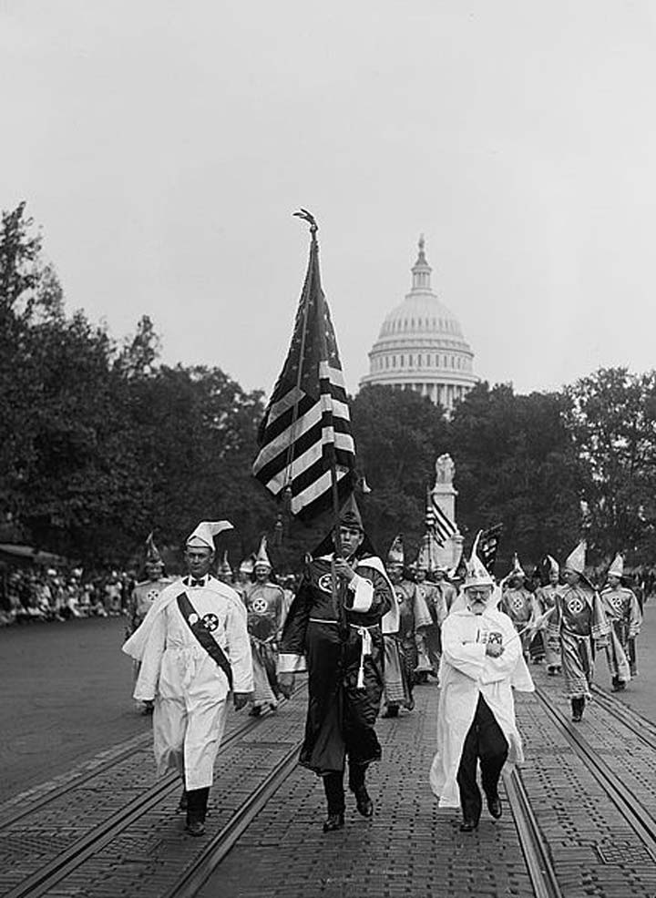 Parade du Ku Klux Klan à Washington DC (1926)