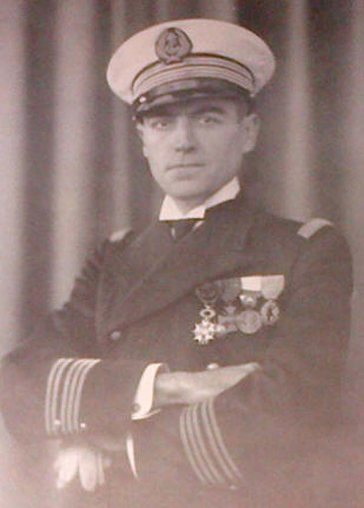 Le contre-amiral Gabriel Auphan